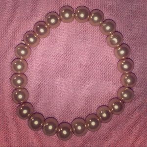 Rosegold pearl bracelet